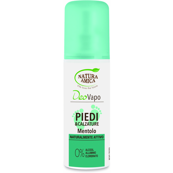 NATURA AMICA DEO VAPO PIEDI e CALZATURE MENTOLO 100 ML