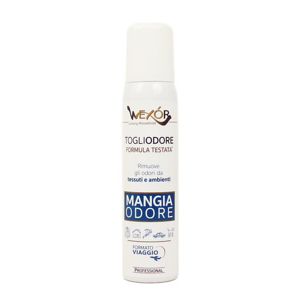 WEXOR TOGLIODORE TESSUTI e AMBIENTI MANGIA ODORE FORMATO VIAGGIO 100 ML