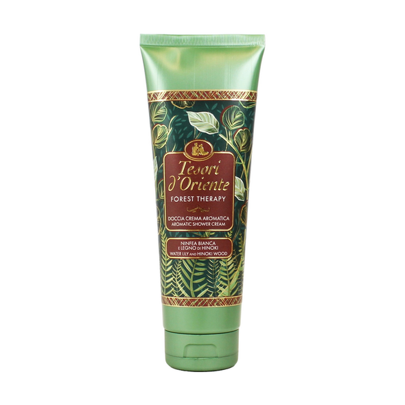 TESORI D'ORIENTE DOCCIA CREMA FOREST THERAPY NINFEA BIANCA E LEGNO DI HINOKI TUBO 250 ML