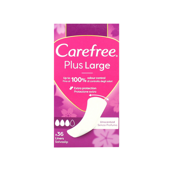 CAREFREE PLUS LARGE SALVASLIP 36 PZ 