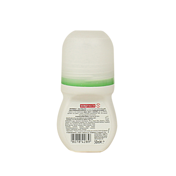 BOROTALCO DEODORANTE ROLL-ON INVISIBLE PROFUMO DI BOROTALCO 50 ML 