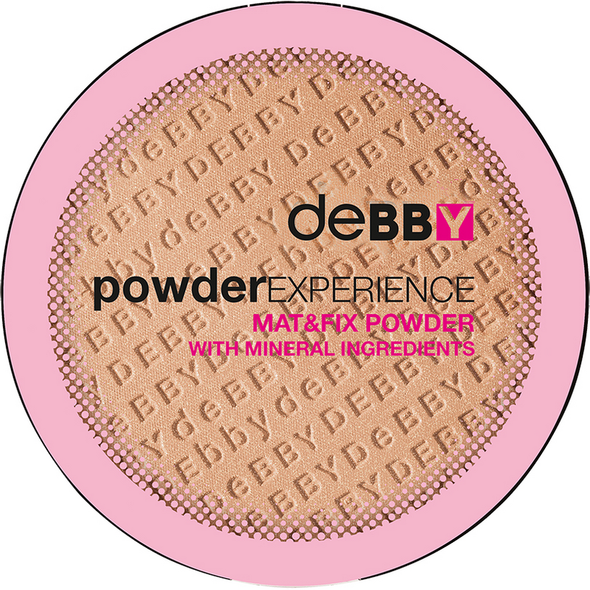 DEBBY CIPRIA POWDER EXPERIENCE MAT&FIX 2IN1 N.02 NATURAL