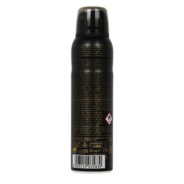 BREEZE DEODORANTE SPRAY UOMO BLACKOUD LEGNO DI CEDRO E SPEZIE 150 ML 48H