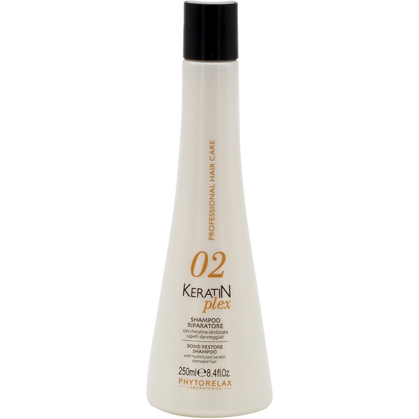 PHYTO 02 KERATIN PLEX SHAMPOO RIPARATORE CAPELLI DANNEGGIATI 250 ML  
