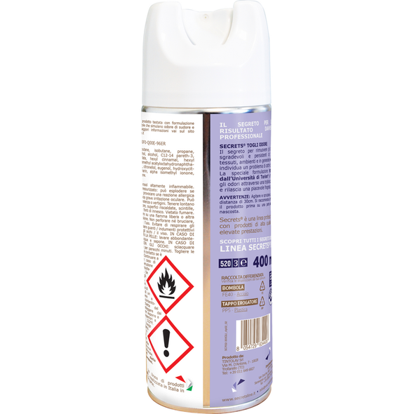 SECRETS ODOR TOGLI ODORE MULTIUSO SPRAY 400 ML
