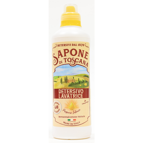 SAPONE DI TOSCANA DETERSIVO LIQUIDO BUCATO LAVATRICE PROFUMO INTENSO 40 LAVAGGI 1 LITRO