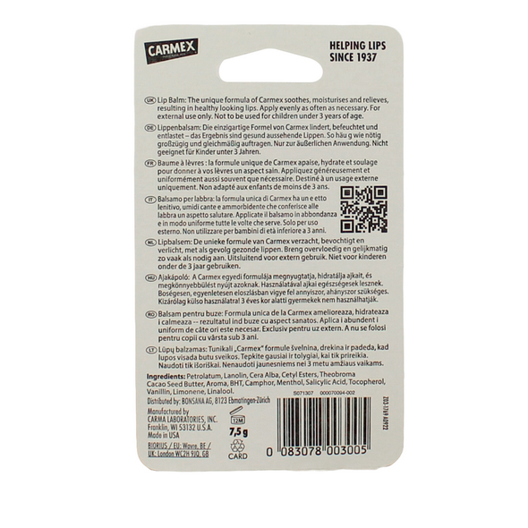 CARMEX LIP BALM CLASSIC VASETTO 7,5 grammi