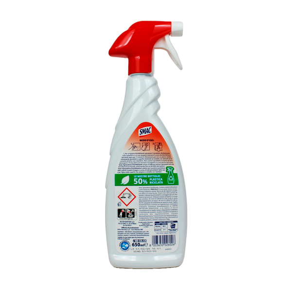 SMAC SGRASSATORE DISINFETTANTE TRIGGER 650 ML