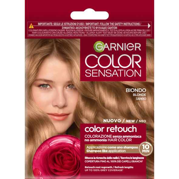 GARNIER COLOR SENSATION COLOR RETOUCH SENZA AMMONIACA BIONDO
