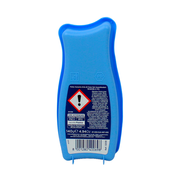 FELCE AZZURRA ARIA DI CASA GEL ASSORBIODORI LAVANDA & IRIS 140 grammi