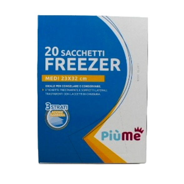 PIUME SACCHETTI GELO MEDI 23x32 CM 20 PEZZI     