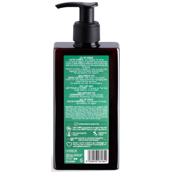 PHYTORELAX TE' VERDE LATTE CORPO 250 ML