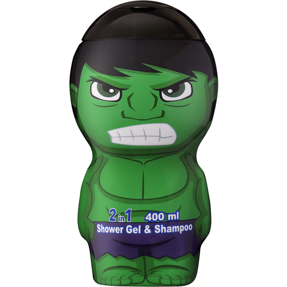 HULK SHOWER & SHAMPOO 2in1 2D 400 ML