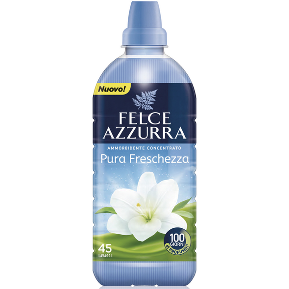 FELCE AZZURRA AMMORBIDENTE CONCENTRATO PURA FRESCHEZZA 45 LAVAGGI 900 ML