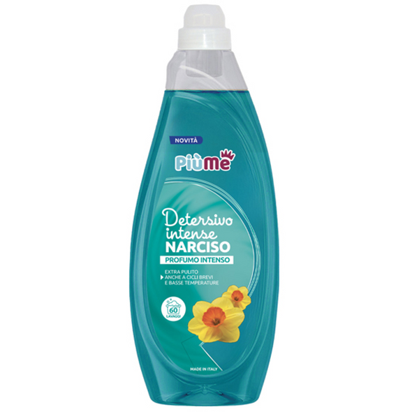 PIUME DETERSIVO BUCATO LAVATRICE INTENSE NARCISO 60 LAVAGGI
