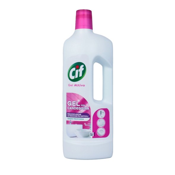 CIF LIQUIDO GEL CON CANDEGGINA 750 ML.    