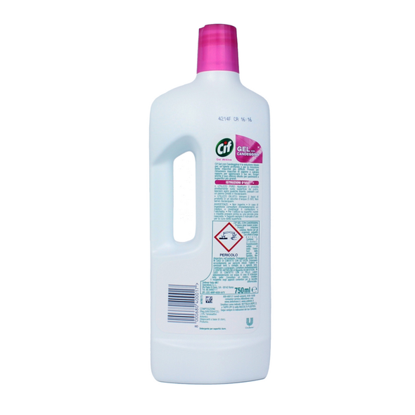 CIF LIQUIDO GEL CON CANDEGGINA 750 ML.    