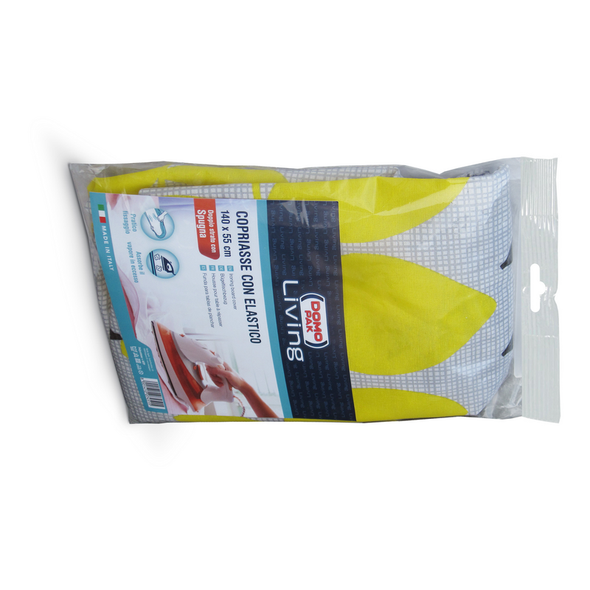 DOMOPAK LIVING COPRIASSE CON ELASTICO DOPPIO STRATO CON SPUGNA - CM 140x55 1 PZ