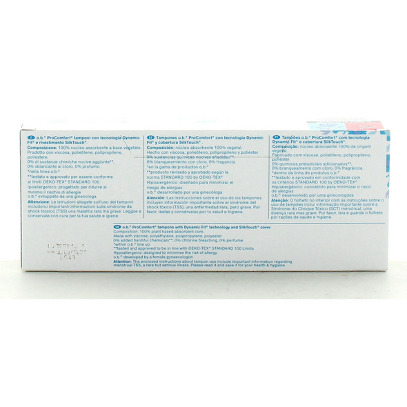 O.B. PROCOMFORT SUPER PLUS 16 TAMPONS ASSORBENTI INTERNI