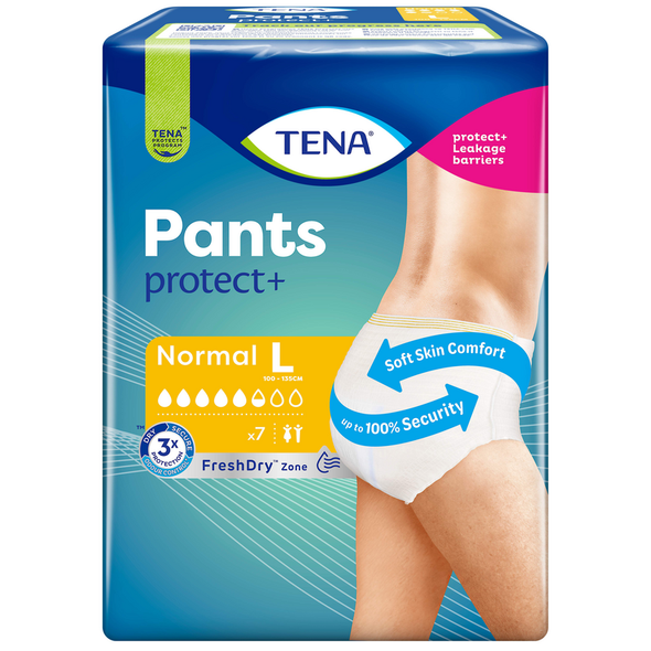 TENA PANTS PROTECT+ NORMAL MISURA L 7 PZ UNISEX DISPOSITIVO MEDICO CE CLASSE 1