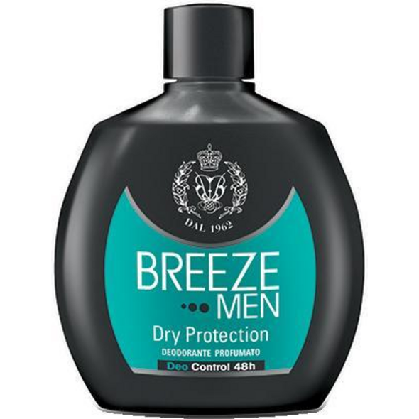 BREEZE DEODORANTE SQUEEZE MEN DRY PROTECTION 100 ML