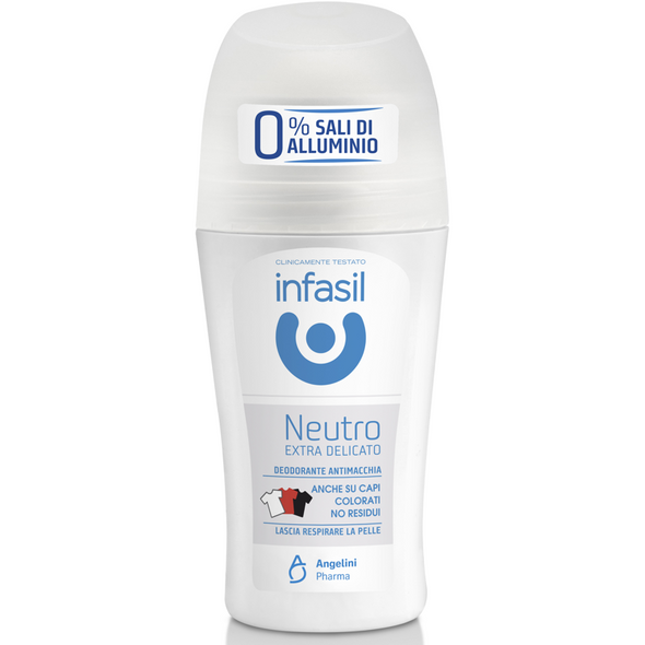 INFASIL DEODORANTE ROLL ON NEUTRO EXTRA DELICATO 50 ML