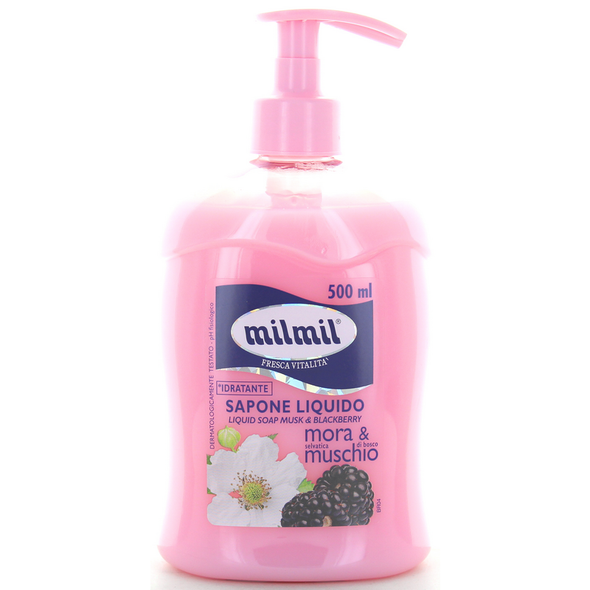 MIL MIL SAPONE LIQUIDO MANI SOAP MORA&MUSCHIO 500 ML