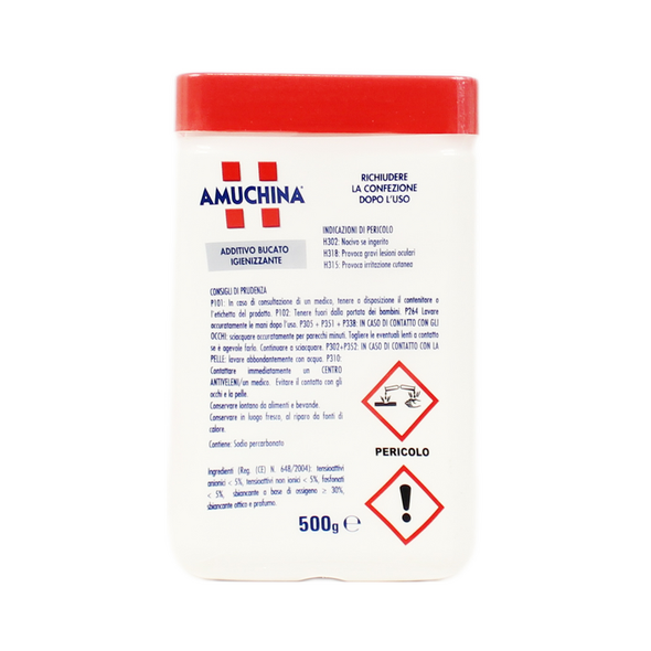 AMUCHINA ADDITIVO DISINFETTANTE POLVERE 500gr     