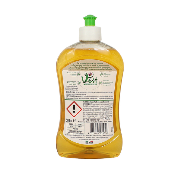 CHANTECLAIR VERT PIATTI LIQUIDO PROFUMO DI ARANCIA E MANDARINO 500 ML
