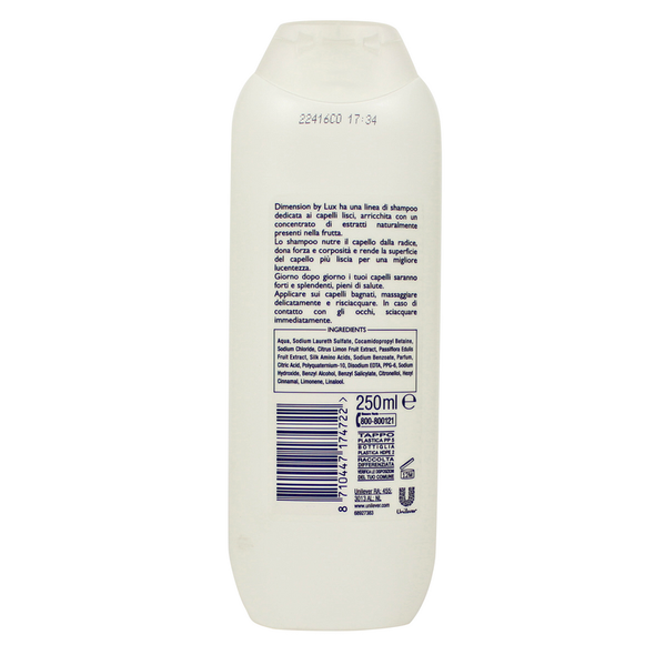 DIMENSION SHAMPOO 2in1 CAPELLI LISCI 250ML