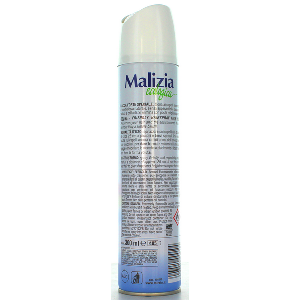 MALIZIA LACCA ECOLOGICA FORTE 300 ML.