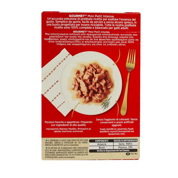 GOURMET MON PETIT 6 PORZIONIx50g ANATRA-POLLO-TACCHINO