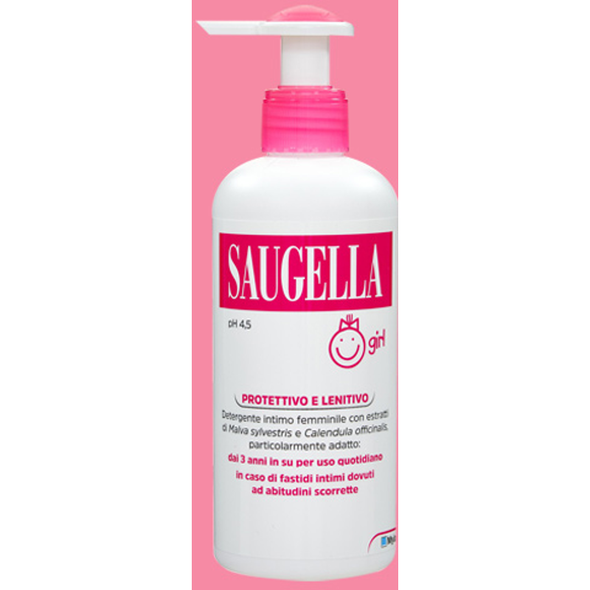 SAUGELLA GIRL pH4,5 PROTETTIVO e LENITIVO 200 ML 