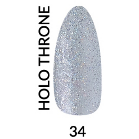 LAYLA SMALTO GEL REMOVIBILE GUMEFFECT COLOUR N.34 HOLO THRONE