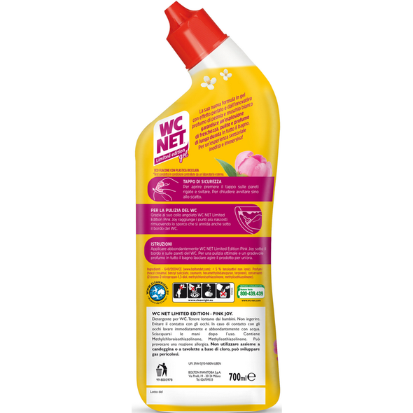 WC NET GEL PERLATO 700 ML PINK JOY