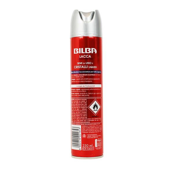 BILBA LACCA SEMI DI LINO E CRISTALLI LIQUIDI TENUTA EXTRA FORTE 250 ML