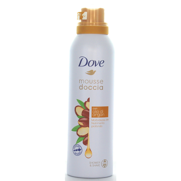 DOVE DOCCIA MOUSSE CON OLIO DI ARGAN 200 ML
