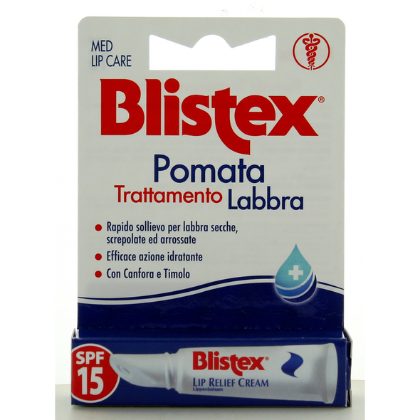 BLISTEX BURROCACAO POMATA TRATTAMENTO LABBRA SPF15 TUBETTO 6g