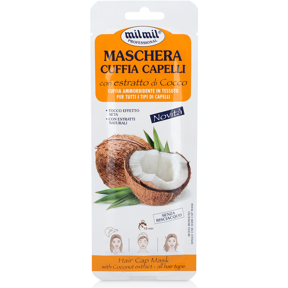 MIL MIL MASCHERA CUFFIA CAPELLI CON ESTRATTO DI COCCO
