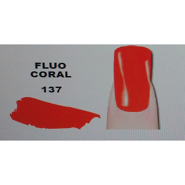 LAYLA SMALTO IN GEL COLOR.REMOVIBLE FLUO CORAL N137