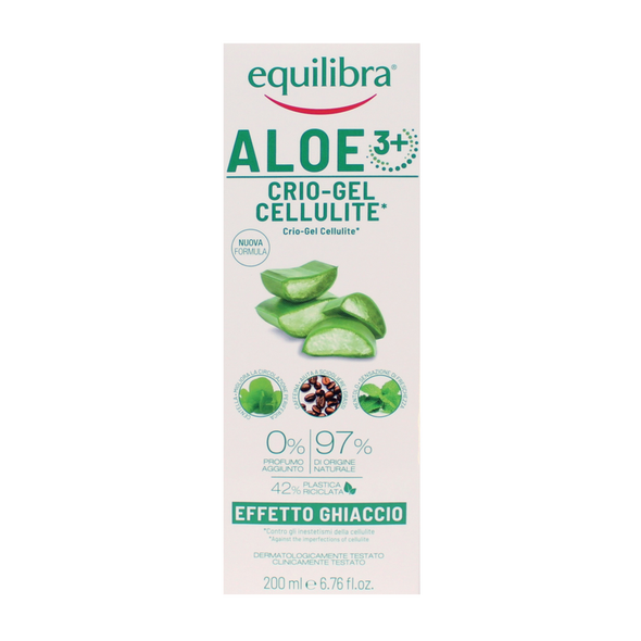 EQUILIBRA CREMA CORPO CRIO-GEL ALOE 3+  ANTICELLULITE 200 ML