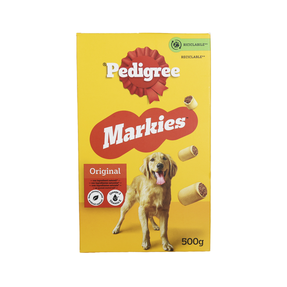 PEDIGREE MARKIES BISCOTTI CON CARNE 500gr          