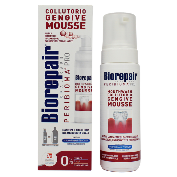BIOREPAIR PERIBIOMA COLLUTORIO GENGIVE MOUSSE 200 ML 