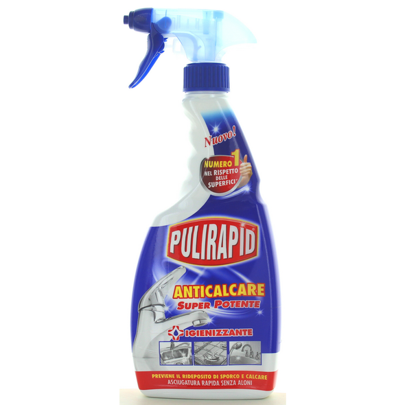 PULIRAPID IGIENIZZANTE AD AZIONE ANTICALCARE IGIENIZZANTETRIGGER 500 ML.  