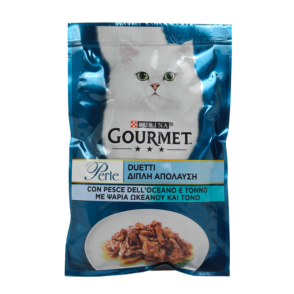 GOURMET PERLE DUETTI DI MARE CON PESCE DELL' OCEANO E TONNO 