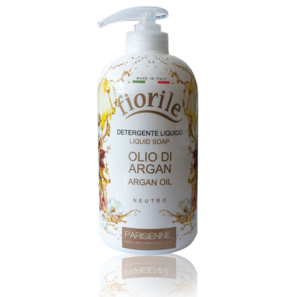 PARISIENNE FIORILE SAPONE LIQUIDO MANI ALL'OLIO DI ARGAN DISPENSER 500 ML.