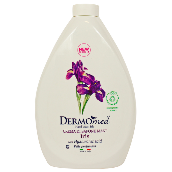 DERMOMED CREMA DI SAPONE LIQUIDO MANI IRIS RICARICA 1 LITRO