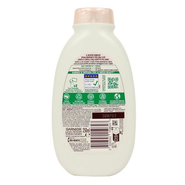ULTRA DOLCE SHAMPOO DELICATEZZA D'AVENA 250 ML