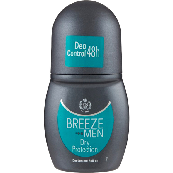 BREEZE DEODORANTE ROLL-ON MEN DRY PROTECTION 50 ML