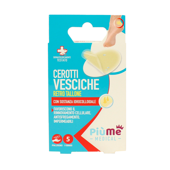 PIUME CEROTTI IDROCOLLOIDALI VESCICHE 5 PZ